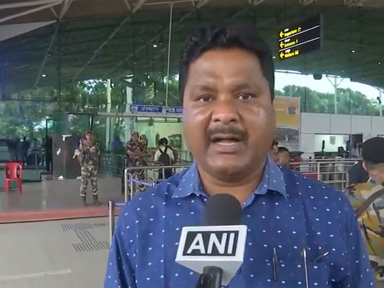 Congress MLA Rajesh Kachhap (Photo/ ANI)
