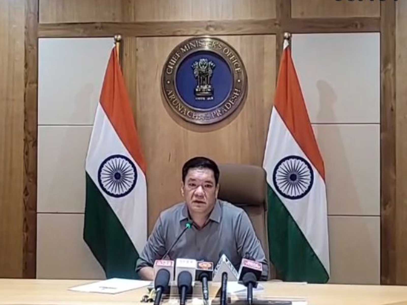 Arunachal Pradesh Chief Minister Pema Khandu (Photo/ANI)