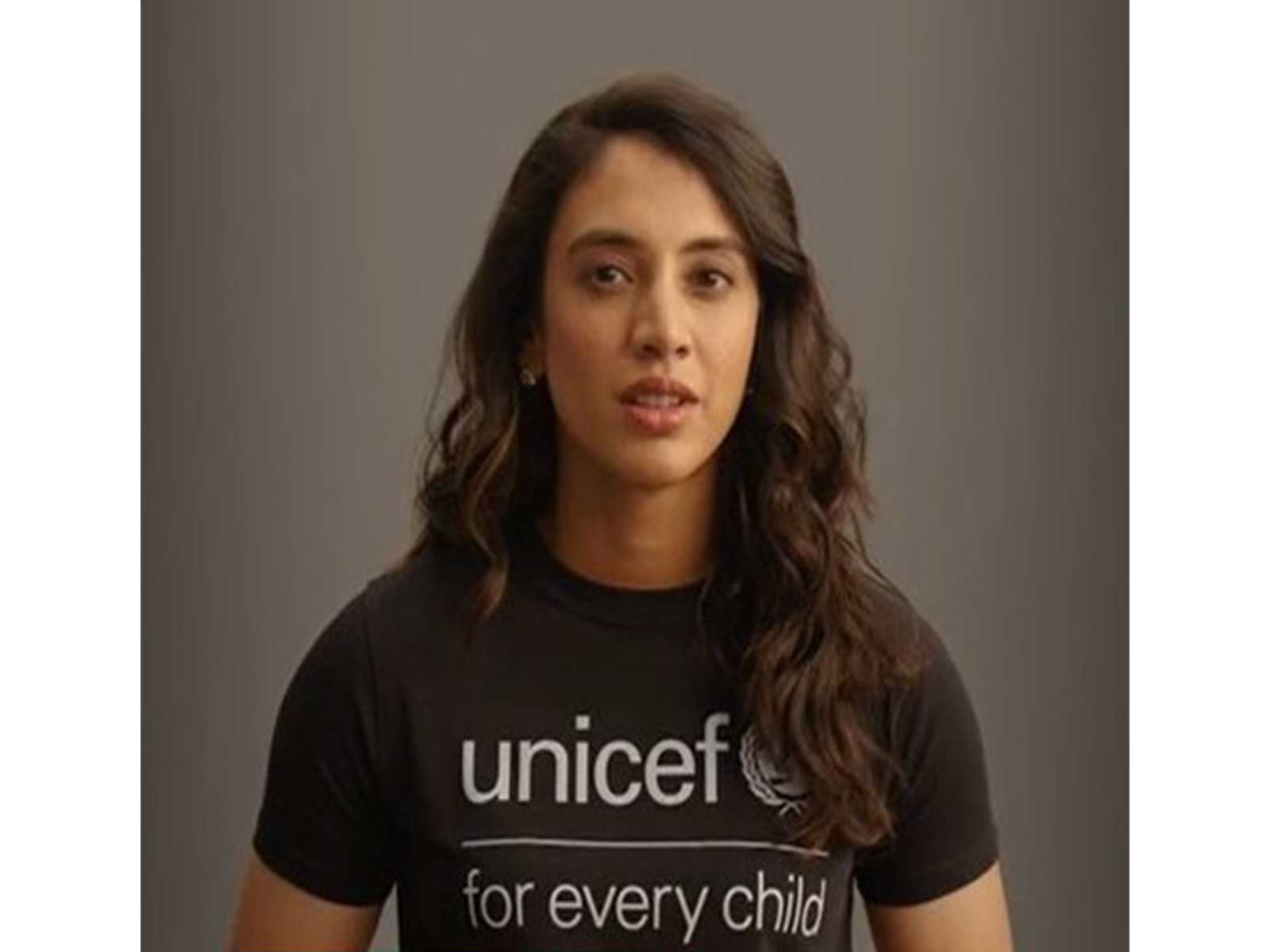 Smriti Mandhana (Photo: UNICEF India)