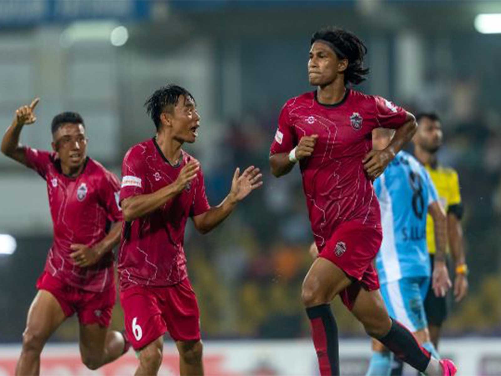 Churchill Brothers players celebrating (Photo: ISL)