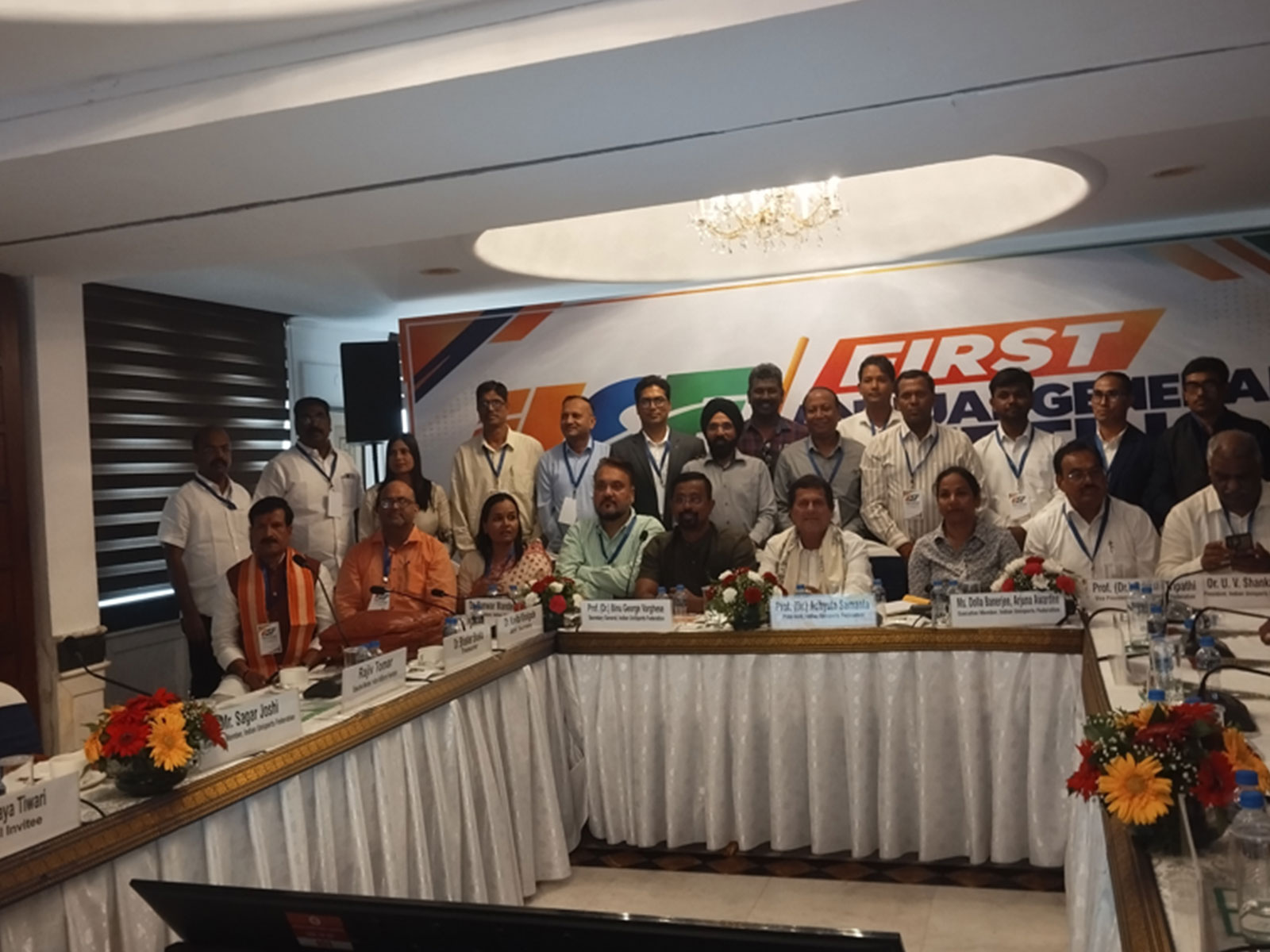 Prof. Achyuta Samanta unanimously elected first president of IUSF (Photo: IUSF)