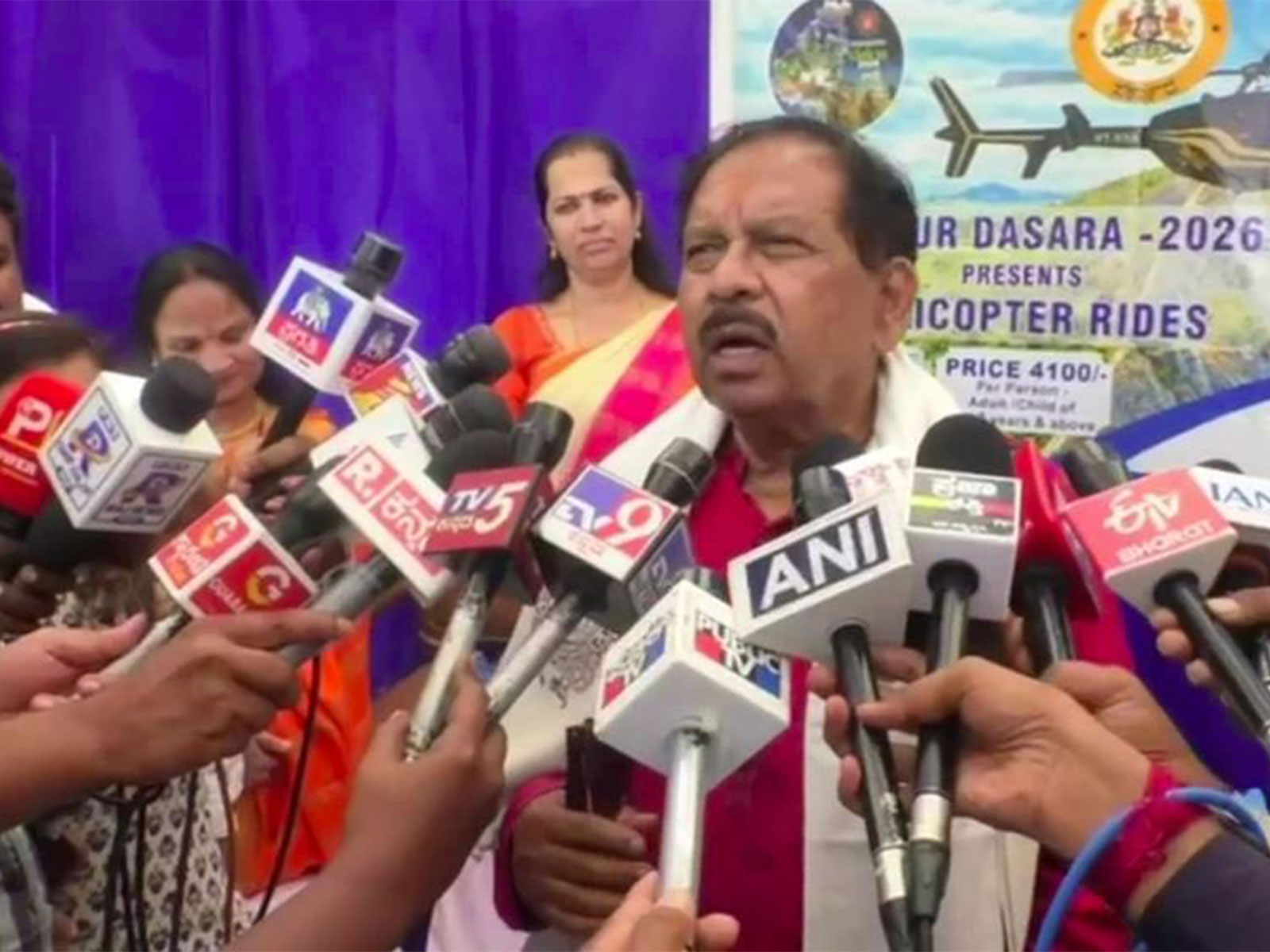 Karnataka Deputy Chief Minister G Parameshwara (Photo/ANI)