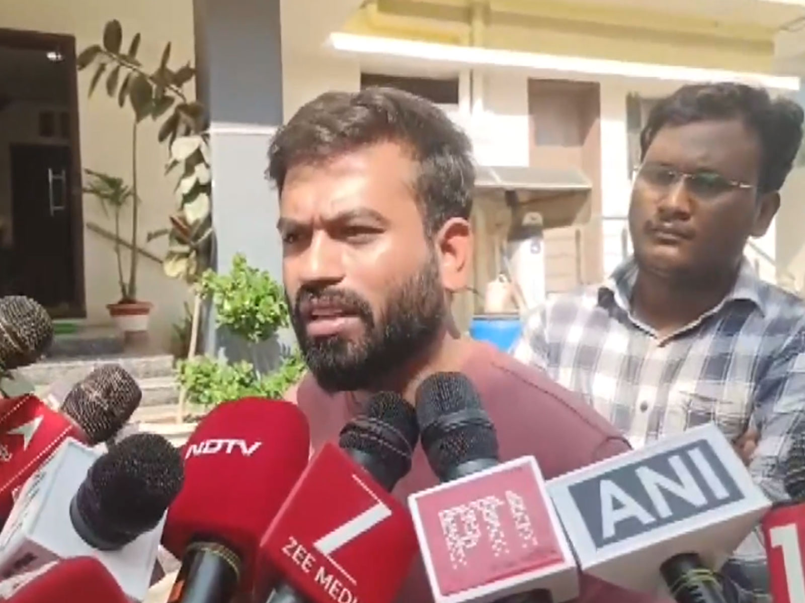 CJP activist Abhijeet Dipke (Photo/ANI)