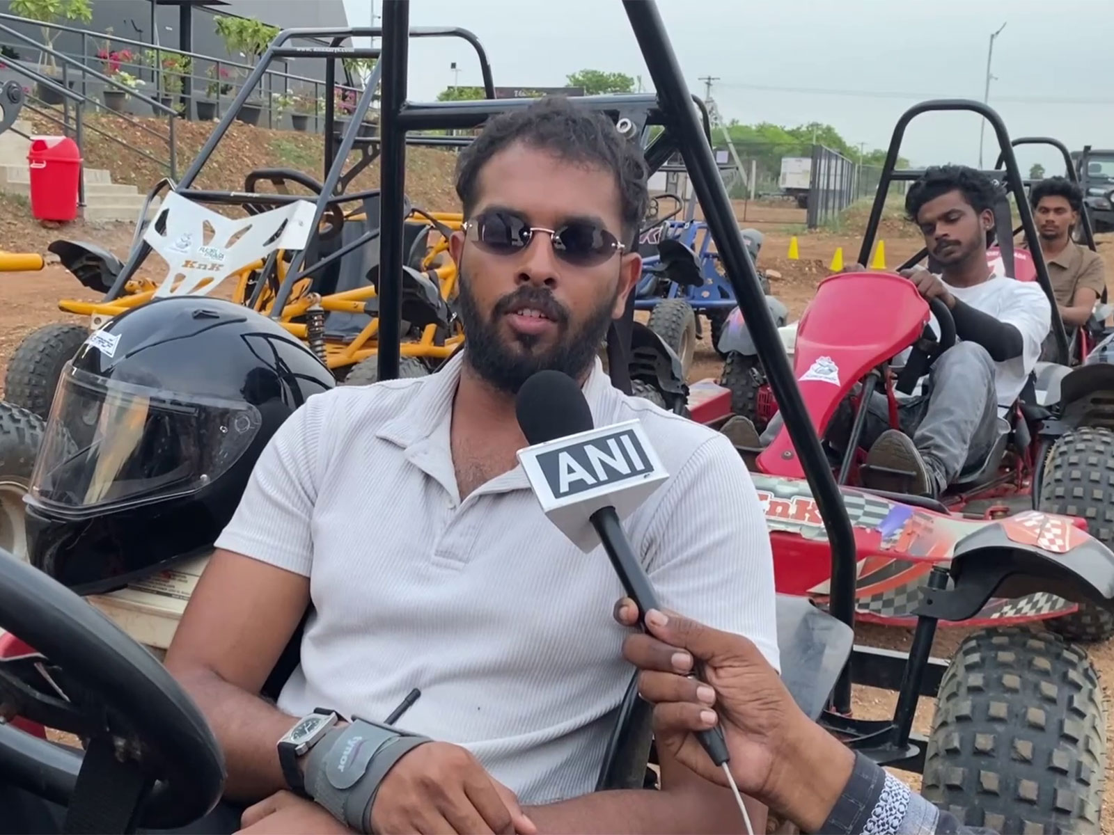 Gautham, founder and managing director of Fuori Strada Grounds (Photo: ANI)