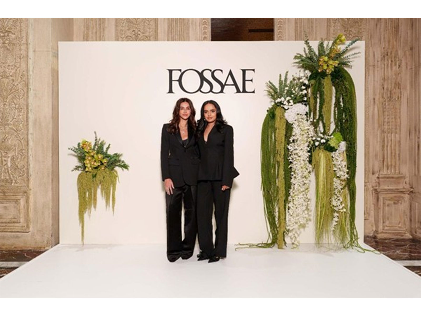 Shibani Dandekar along with Unnati Shukla, founder, FOSSAE