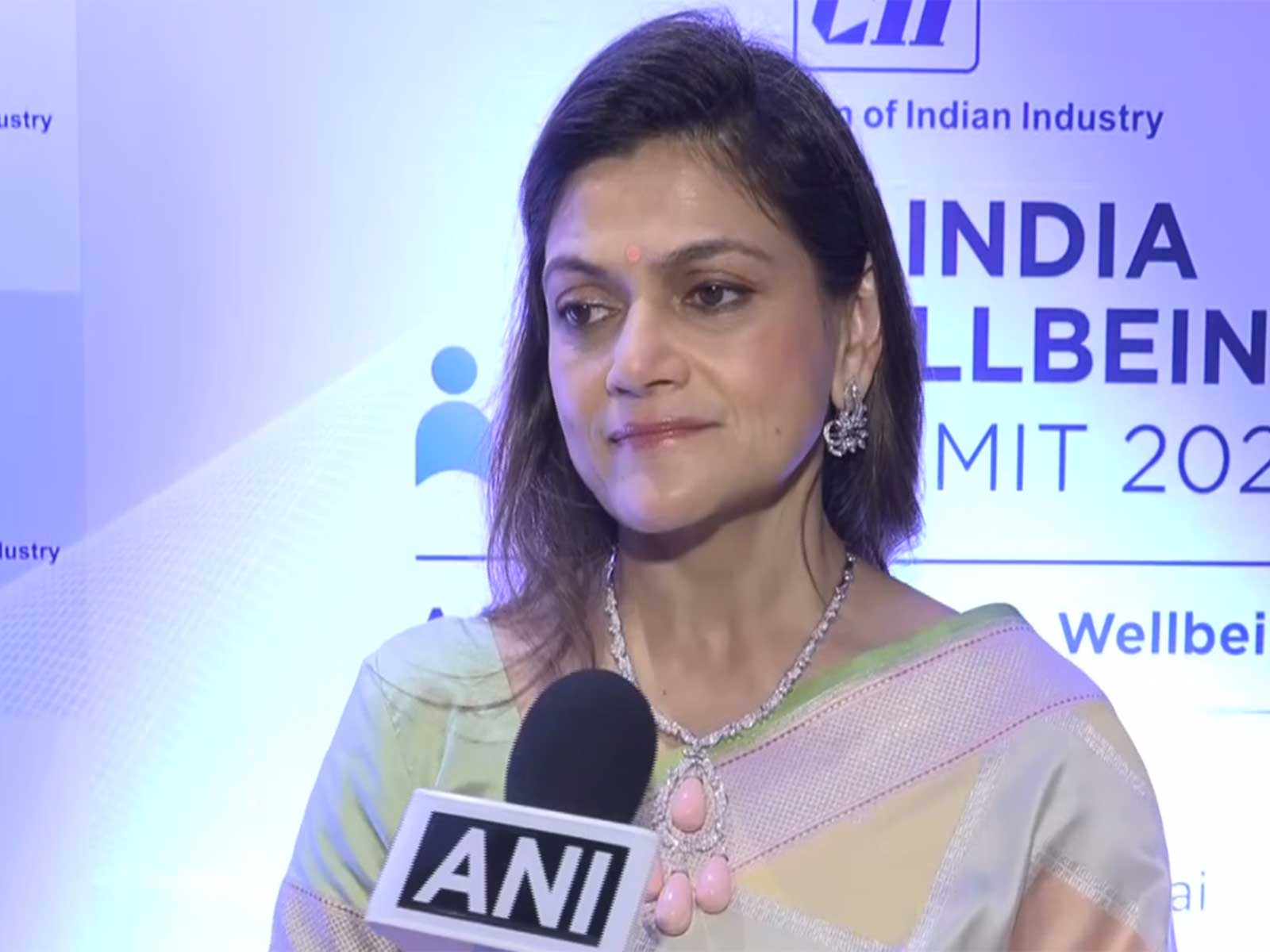 Neerja Birla, Founder and Chairperson of the Aditya Birla Education Trust (Photo/ANI)