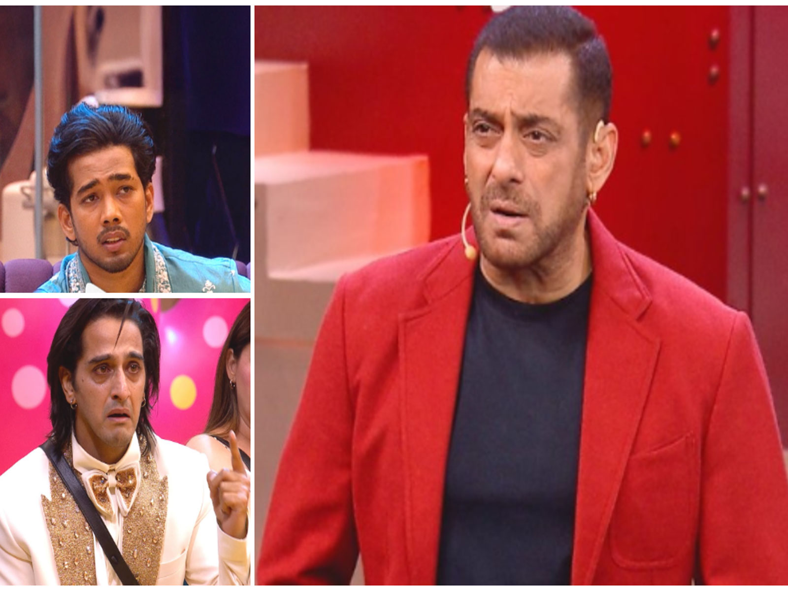 Salman Khan, Scout OP and Qazi Touqeer (Photos/Jio Hotstar Reality)