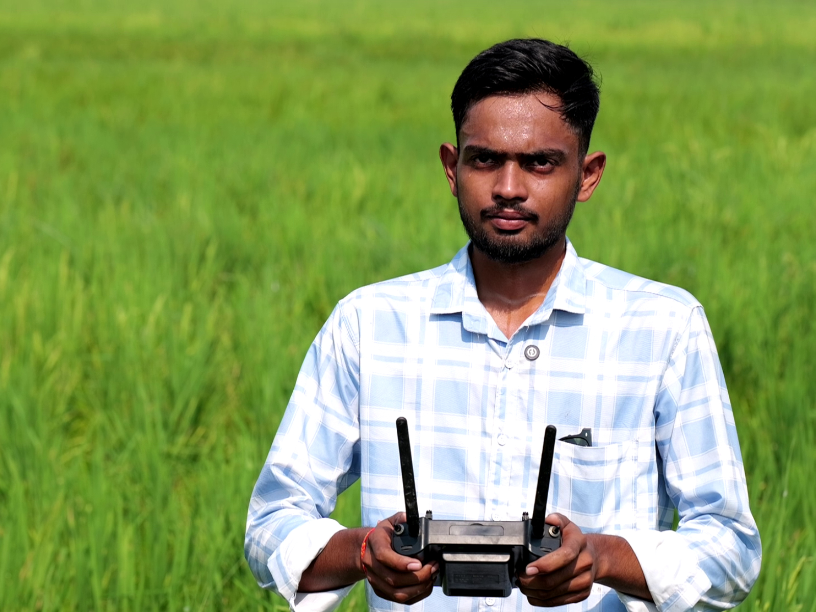 Agricultural drones are helping farmers in Gujarat’s Vadodara (Photo/ANI)