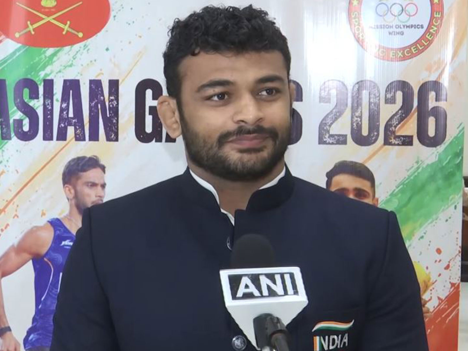 Indian wrestler Deepak Punia. (Photo/ANI)