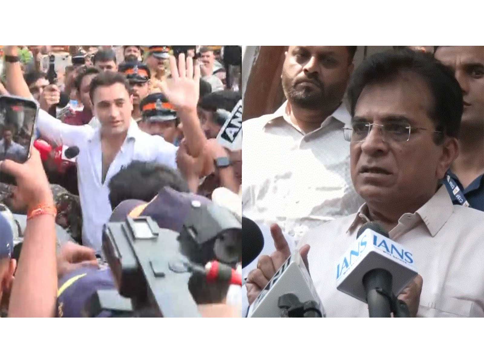 BJP leader Kirit Somaiya reacts to Imran Khan joining protests (Photo/ANI)