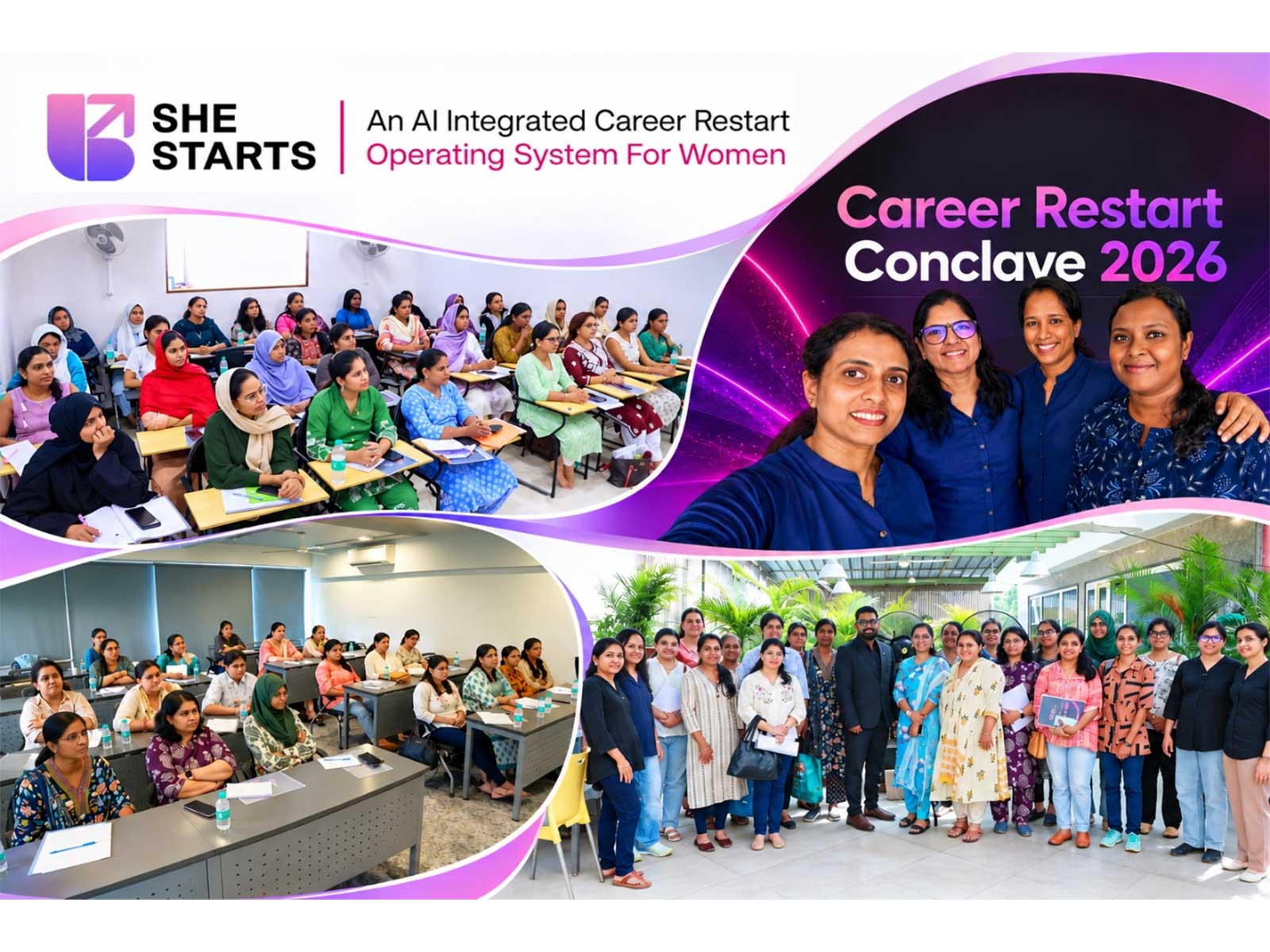 She Starts' AI-Integrated Career Restart Programmes Gain Popularity Among Women on a Career Break