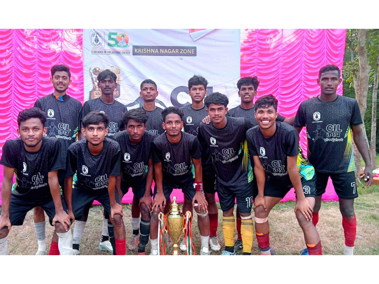  Kalpana Trust football team. (Photo: CIL Cup/Coal India)