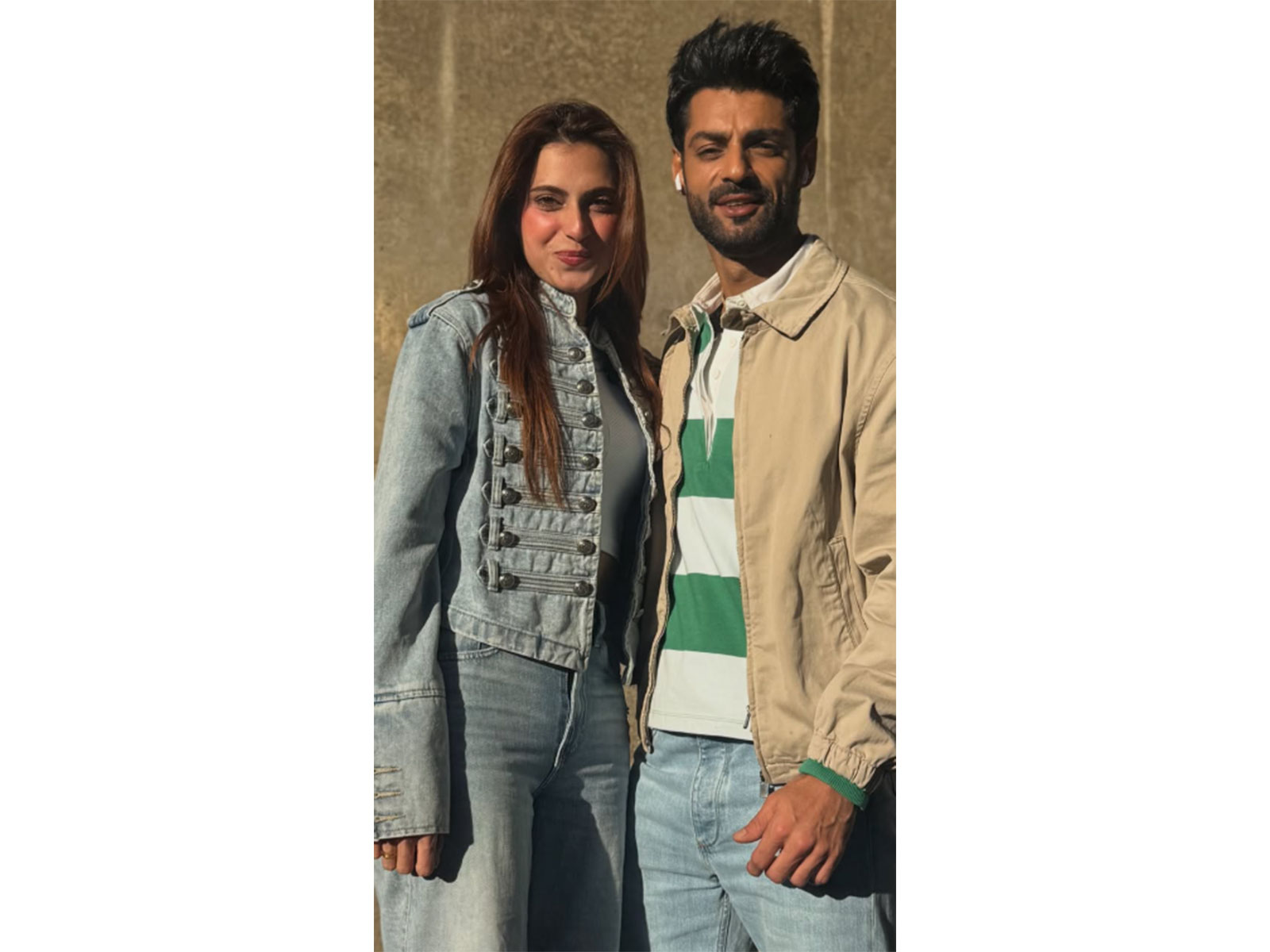 Actors Karan Wahi and Farrhana Bhatt (Image source: Instagram@karanwahi)
