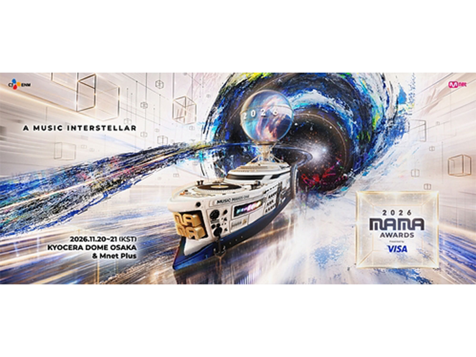 Visa returns as title sponsor for 2026 MAMA AWARDS; Visa Presale registration begins 13 October