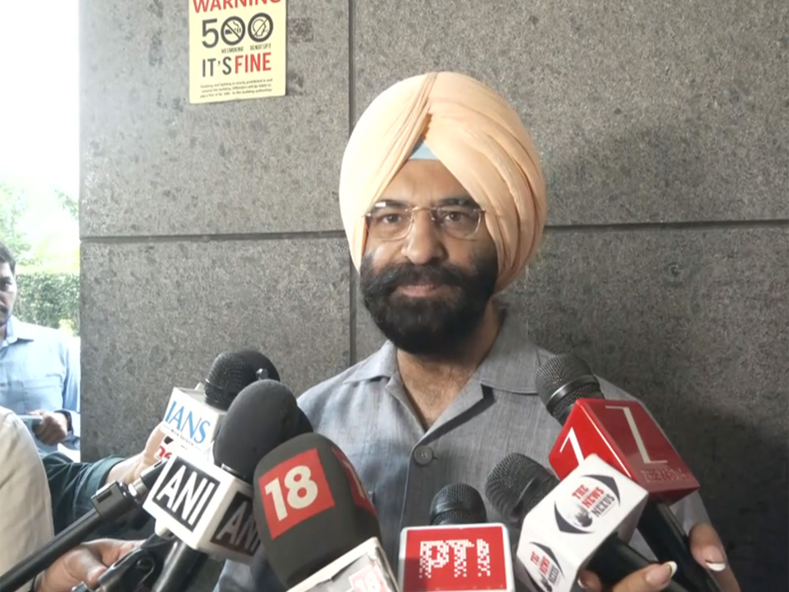 Delhi Minister Manjinder Singh Sirsa (Photo/ANI)