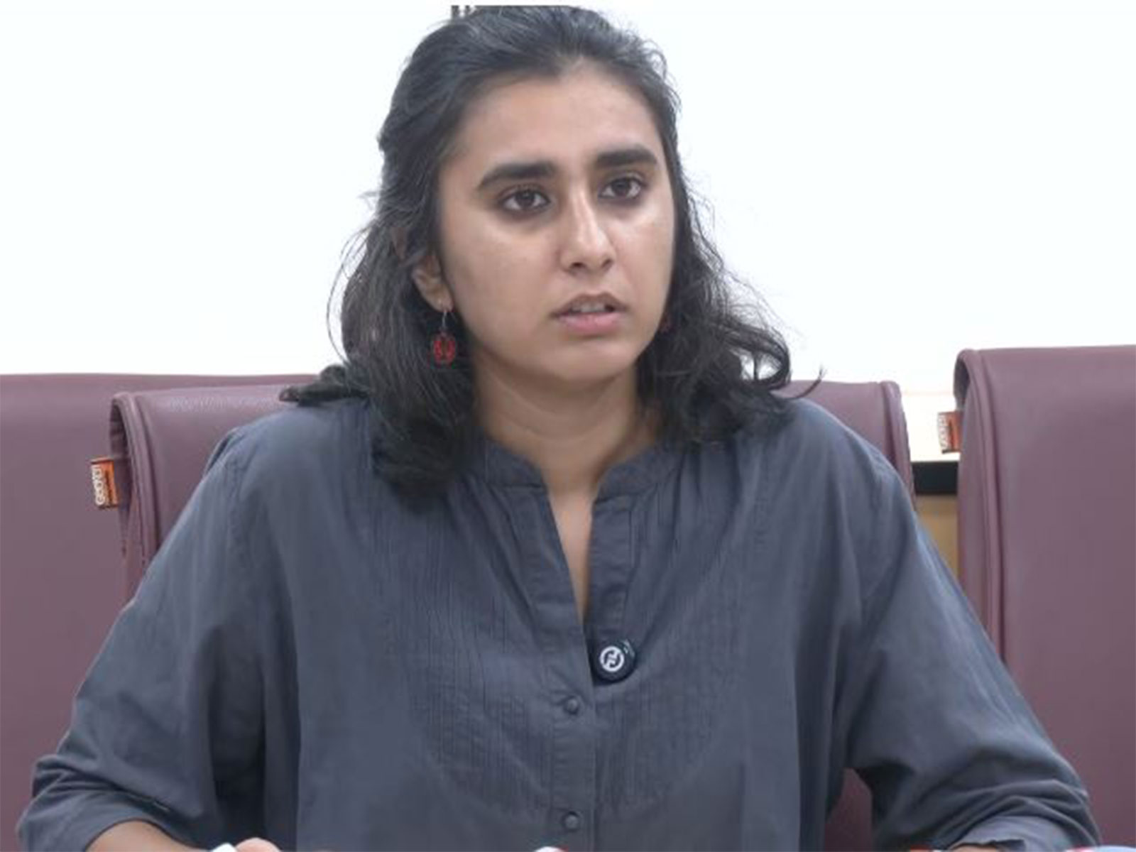 Cockroach Janata Party (CJP) activist Mehr Parsicha (Photo/ANI)
