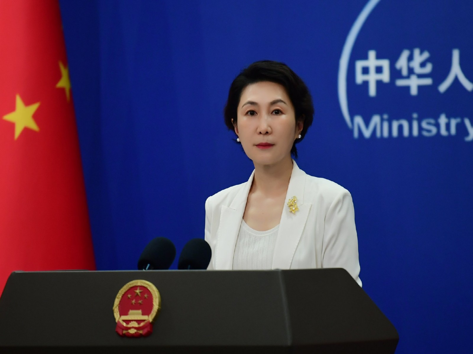 Chinese Foreign Ministry spokesperson Mao Ning (Photo/X@SpoxCHN_MaoNing)