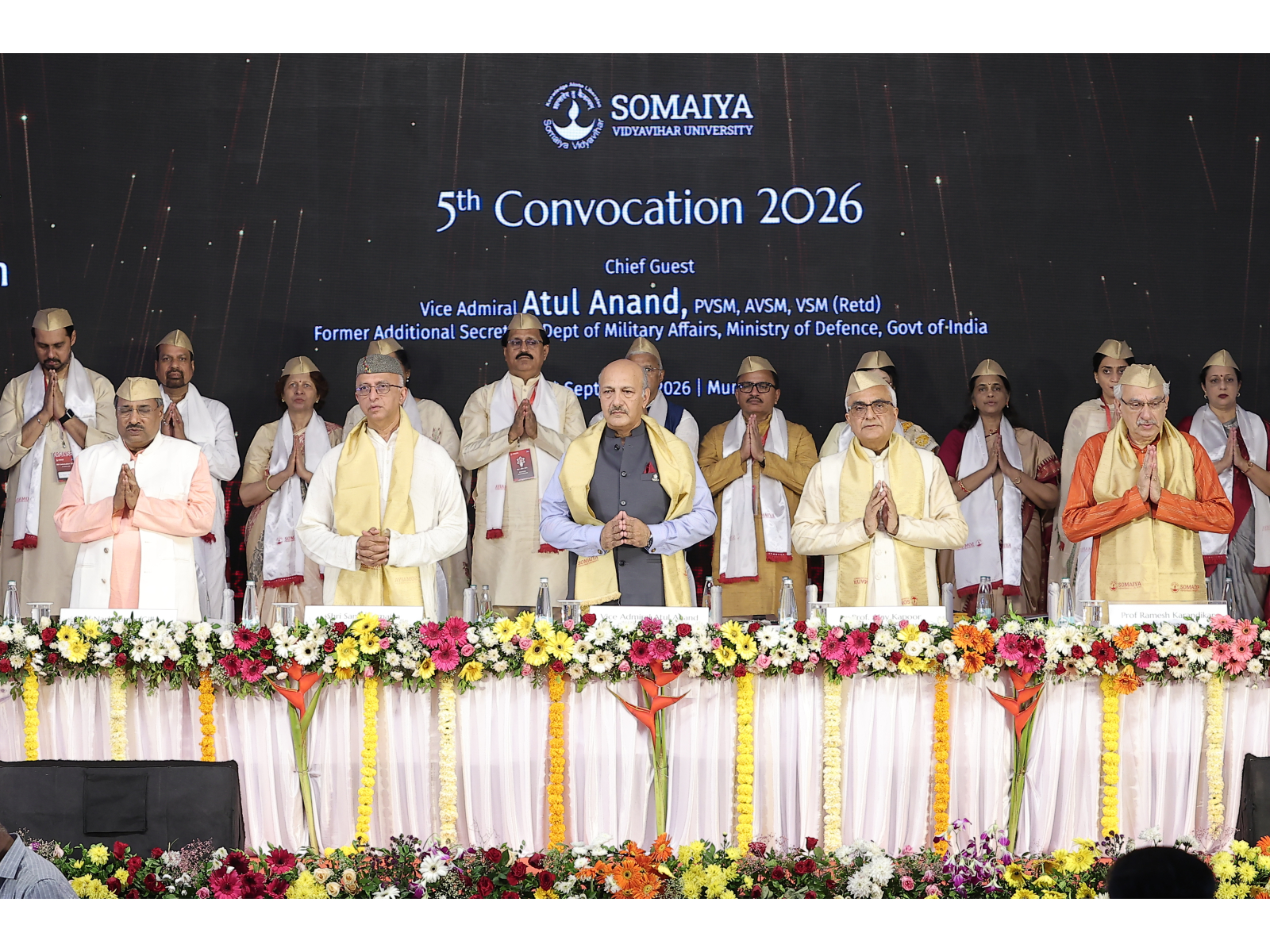Somaiya Vidyavihar University Marks 5th Convocation, Celebrating Academic Excellence Across Diverse Disciplines