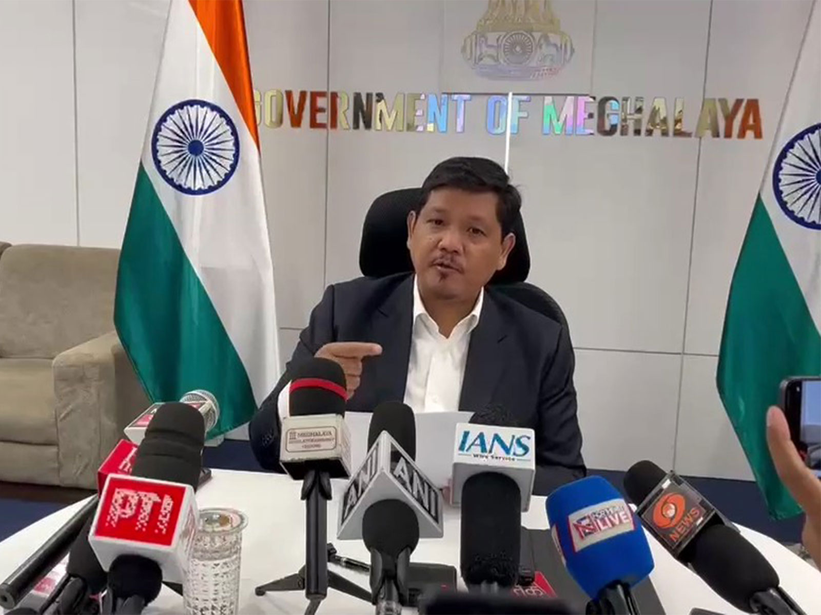 Meghalaya Chief Minister Conrad K Sangma (Photo/ANI)