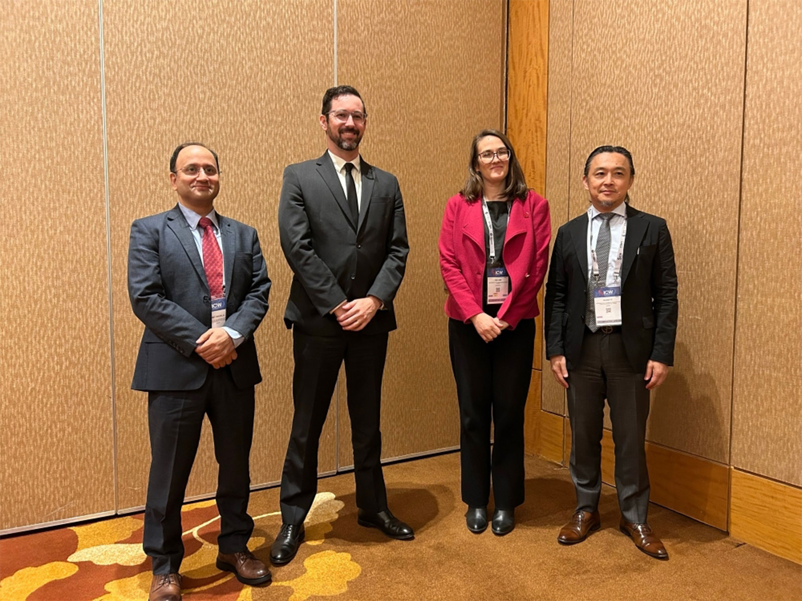 Quad Cyber Senior Officials (from left): Amit Shukla, Joint Secretary in the MEA; Joshua Young, Senior Bureau Official for the Bureau of Emerging Threats at the US Department of State; Tori Lamb, Assistant Secretary for Cyber Affairs and