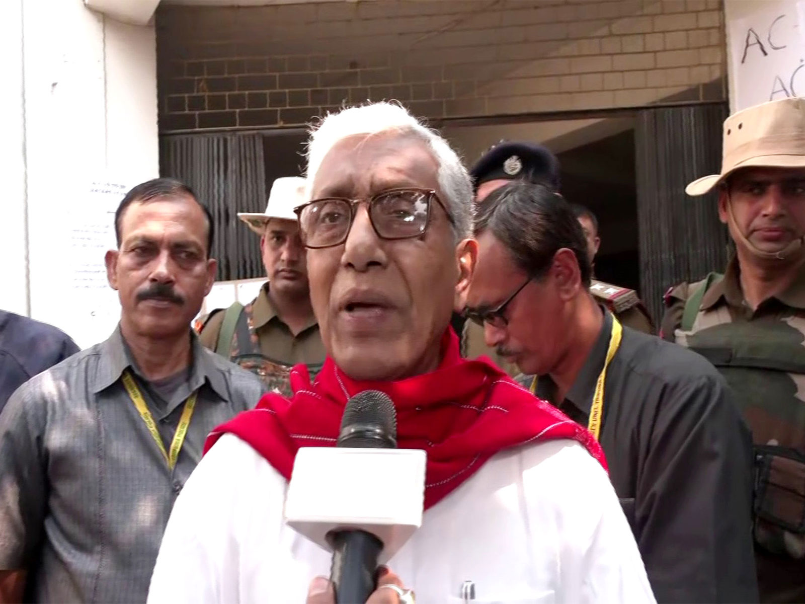 Former Tripura CM Manik Sarkar (File Photo/ANI)
