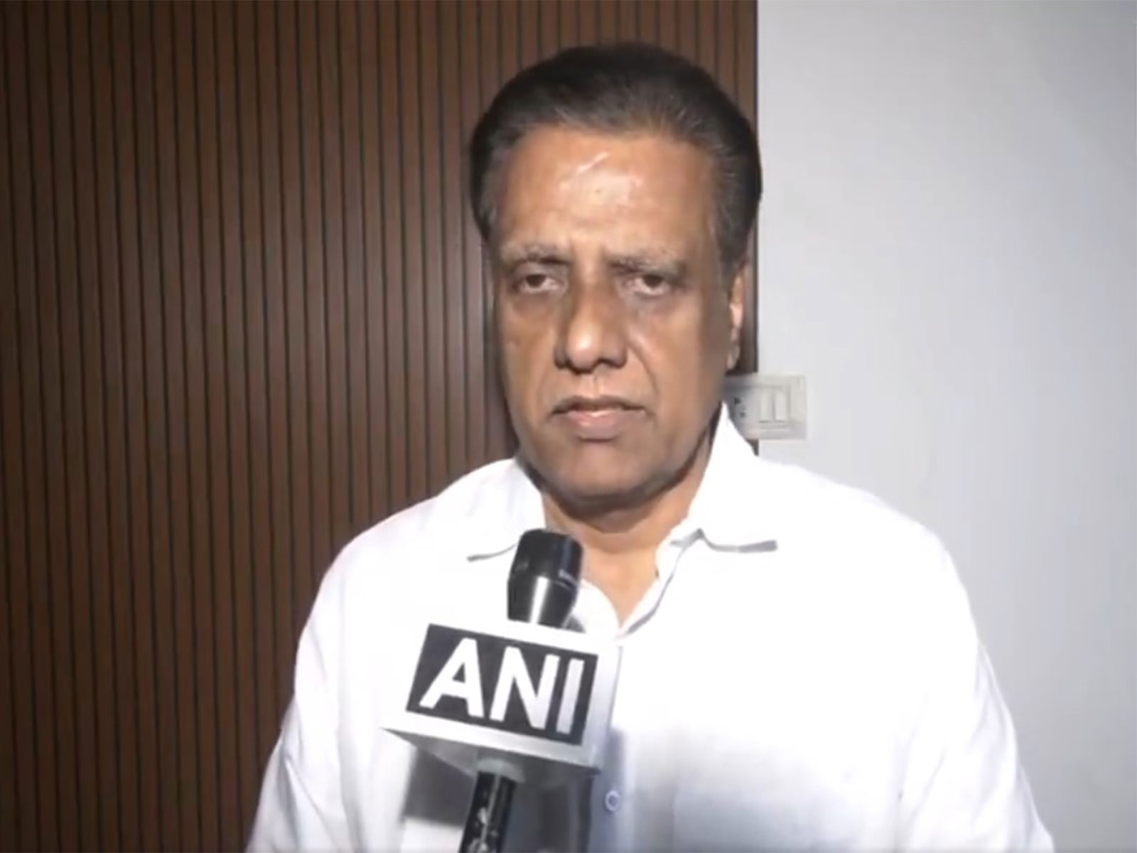 Telangana BJP chief spokesperson NV Subhash (Photo: ANI)