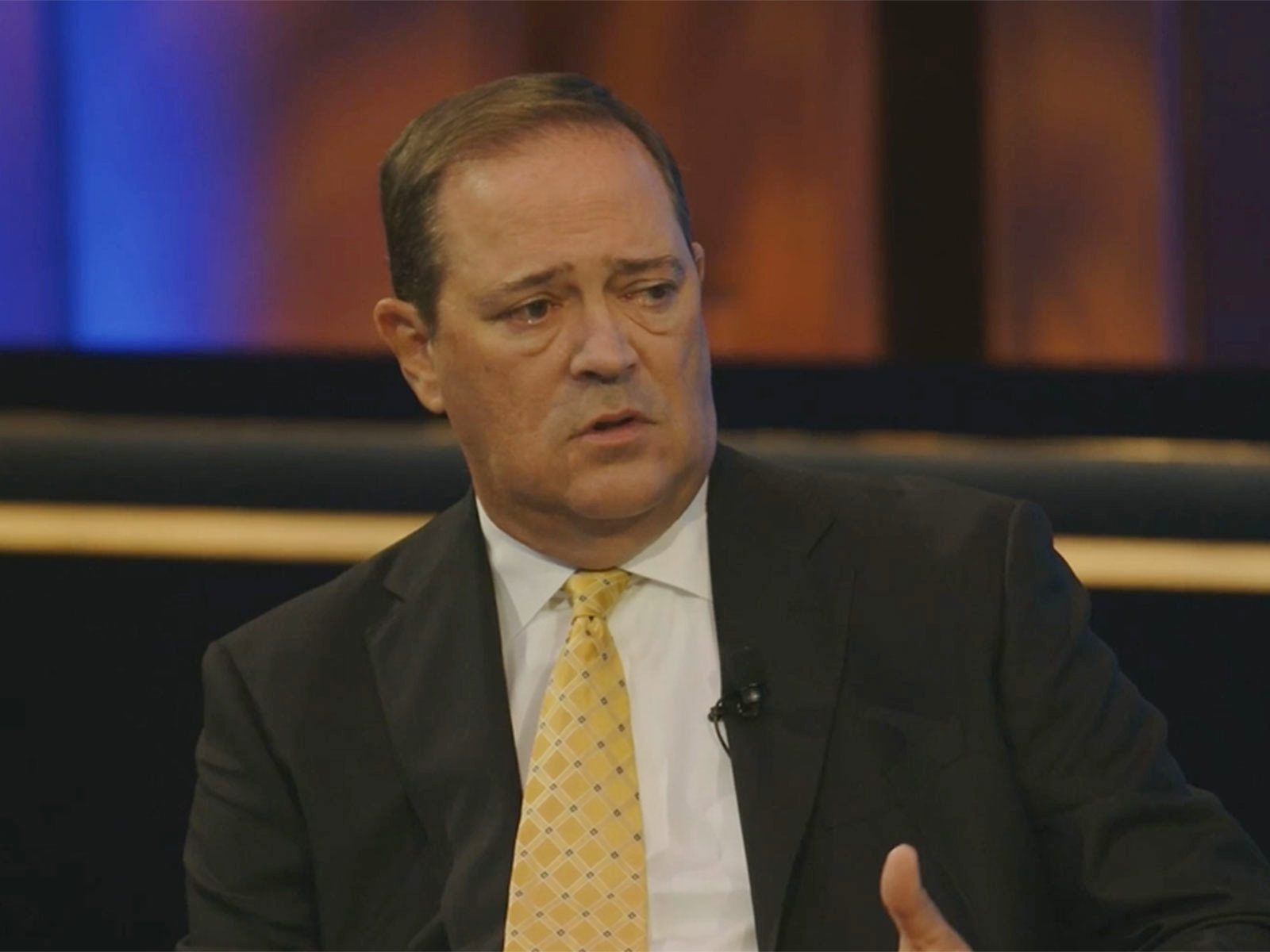 Chuck Robbins, Chairman and CEO, Cisco (Photo/Youtube/Bloomberg New Economy)
