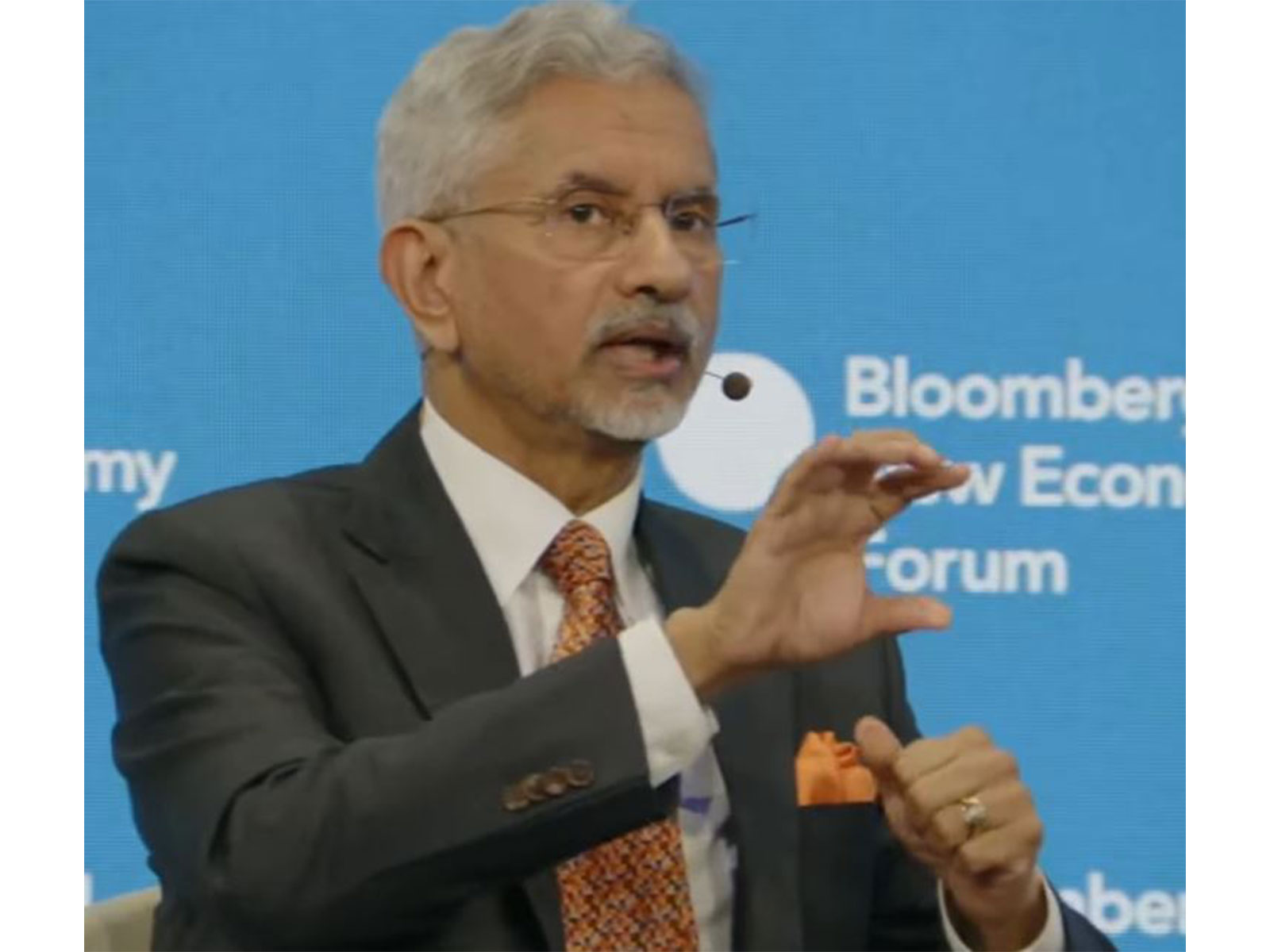  External Affairs Minister S Jaishankar (Photo/Youtube/Bloomberg New Economy)