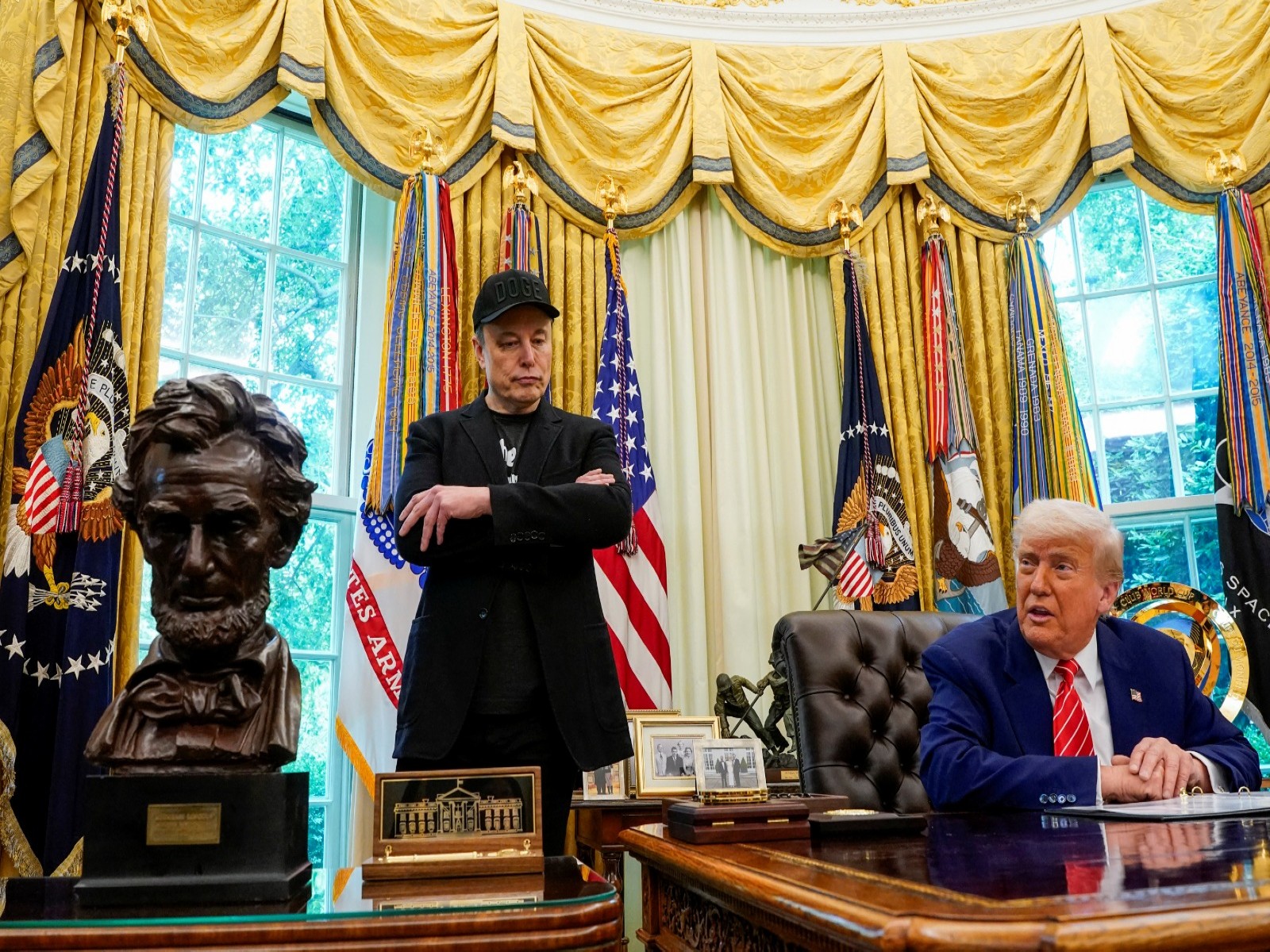 US President Donald Trump and Elon Musk (File Photo/Reuters)