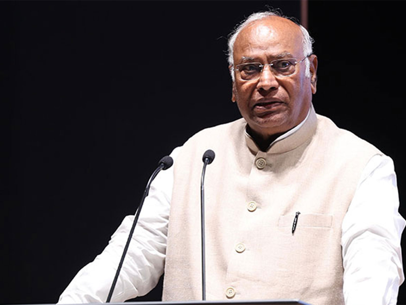 Congress President Mallikarjun Kharge (File Photo/ANI)