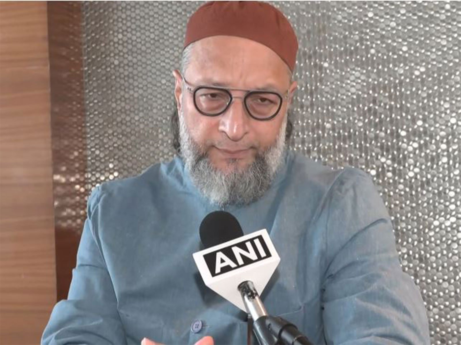 AIMIM president and Hyderabad MP Asaduddin Owaisi (File Photo/ANI)
