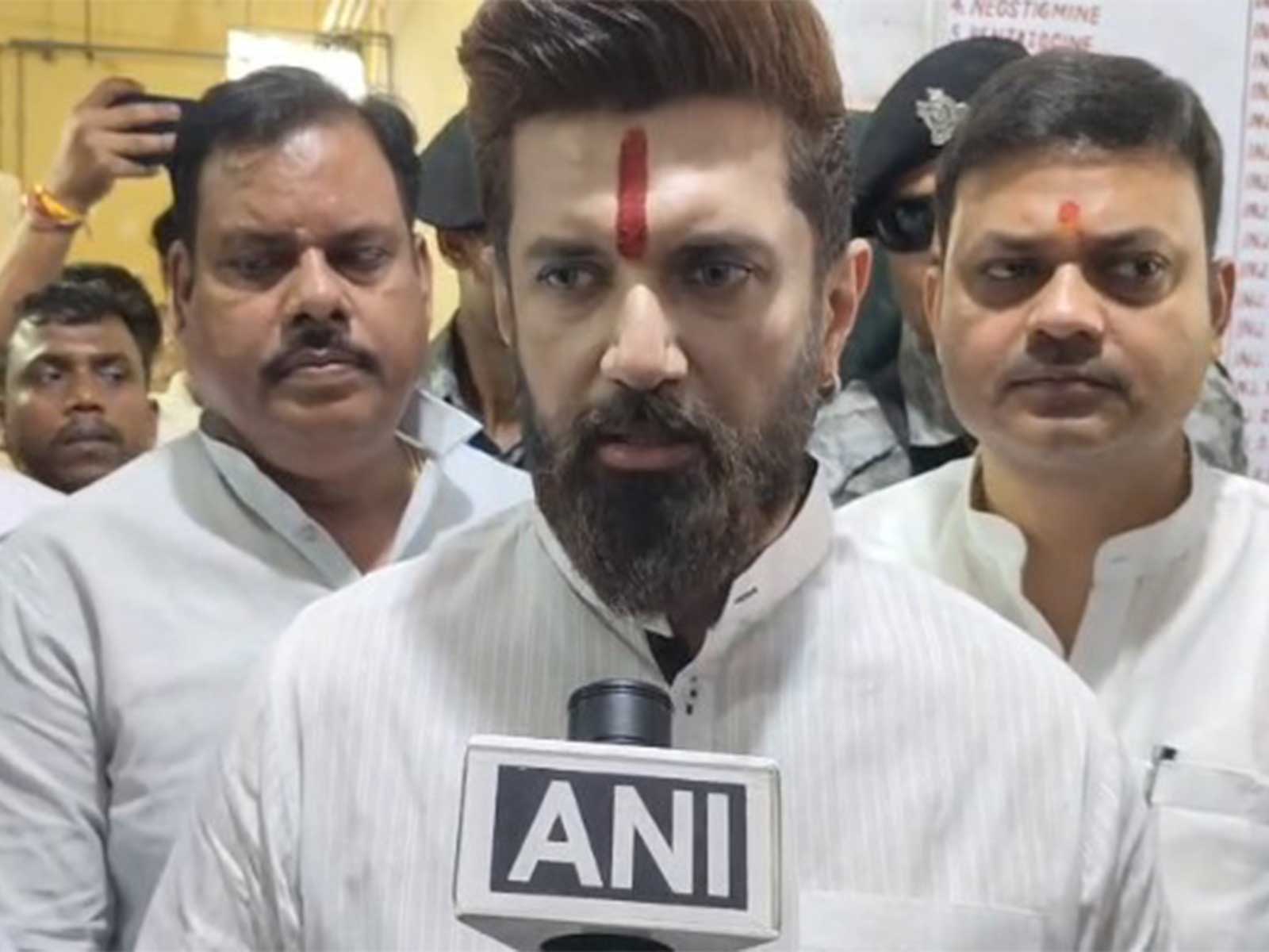 Union Minister Chirag Paswan (Photo: ANI)