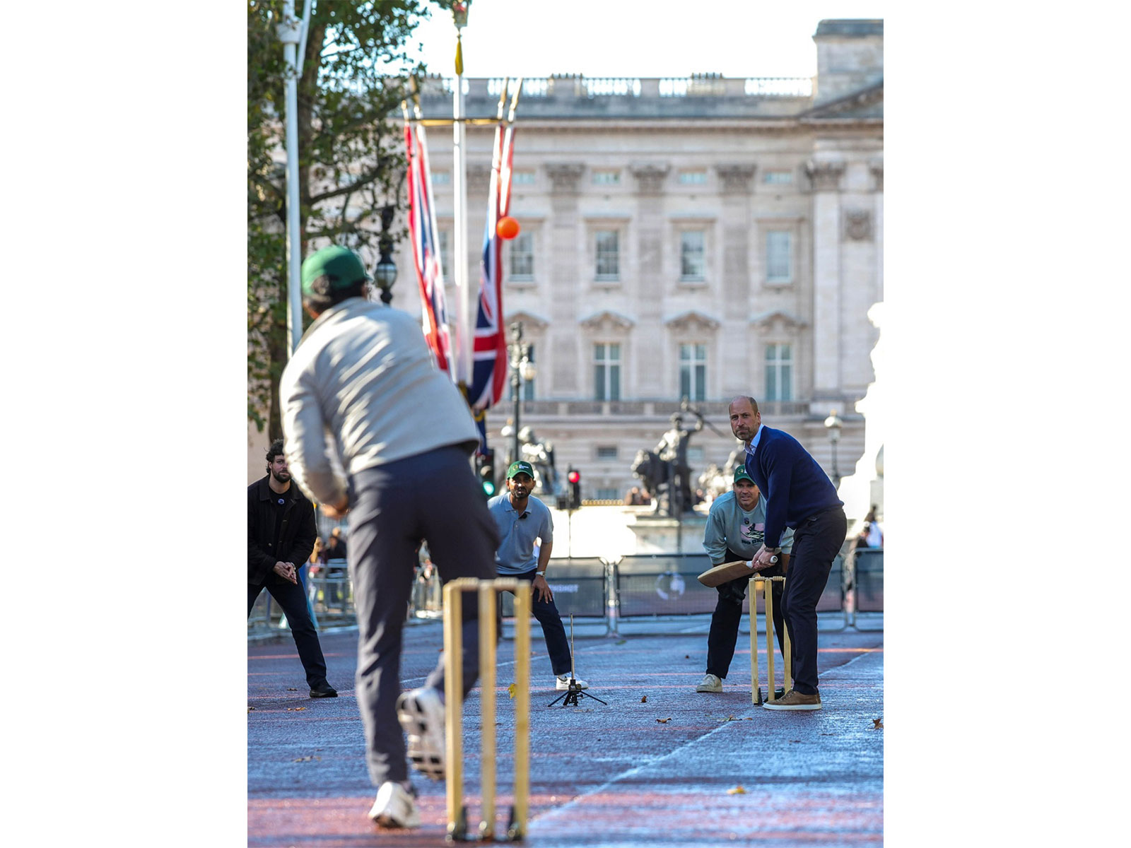 Rahane, Ganguly, Lara join Prince William for cricket in London (Photo: The Royal Foundation)