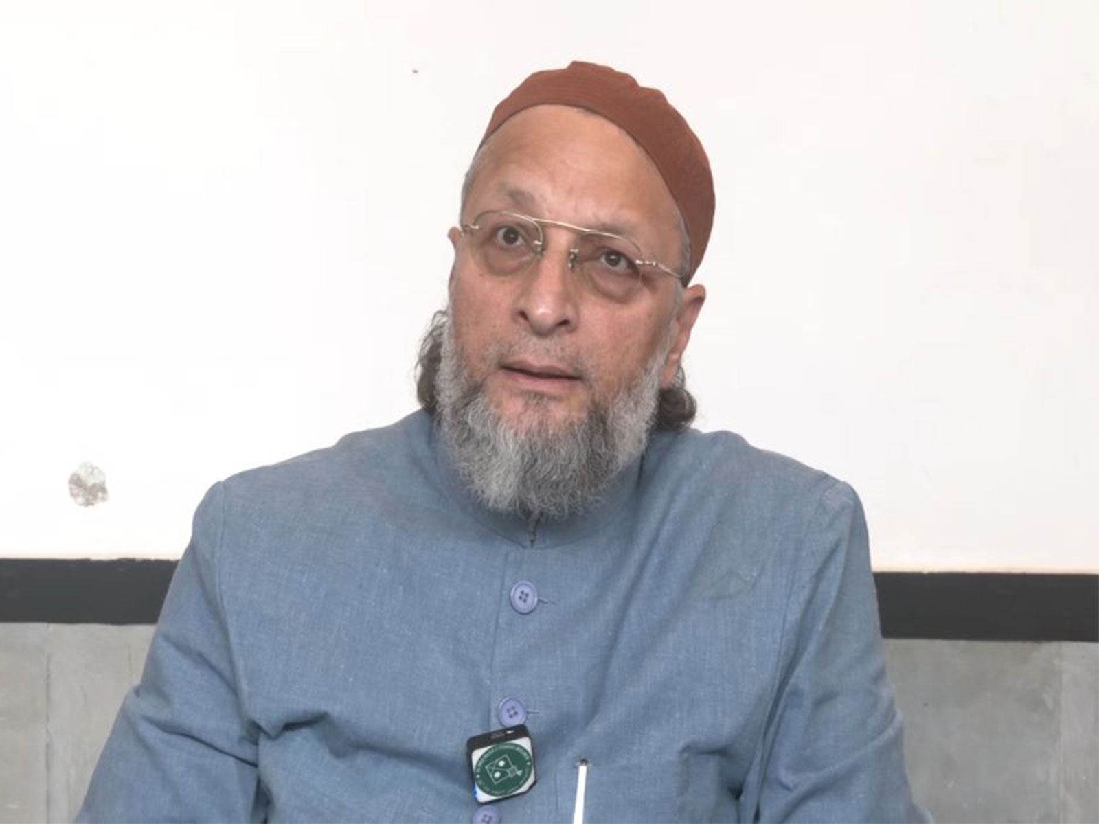 AIMIM chief Asaduddin Owaisi (Photo/ANI)