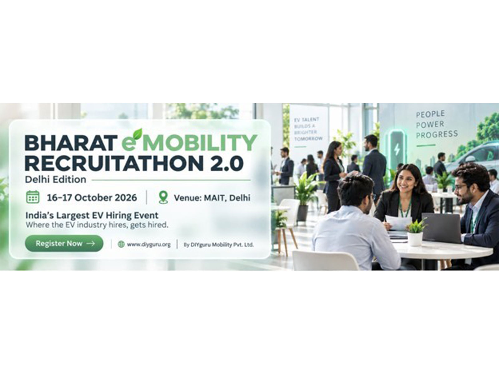 Second edition of the EV and automotive hiring drive follows Pune, where 25 companies and 2000 candidates participated