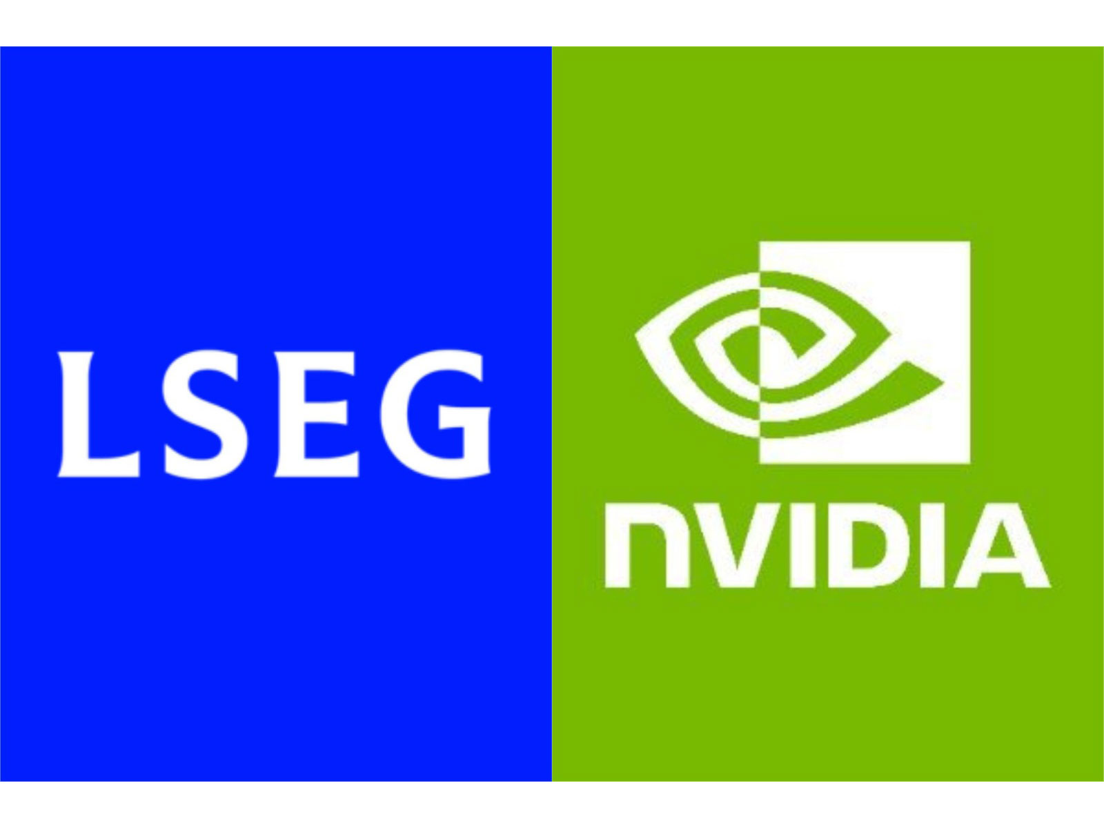 LSEG/NVIDIA logo (Photo/X_LESG/@nvidia)