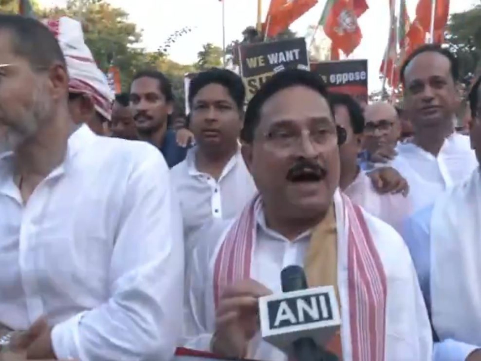 Assam BJP president Dilip Saikia (Photo/ ANI)