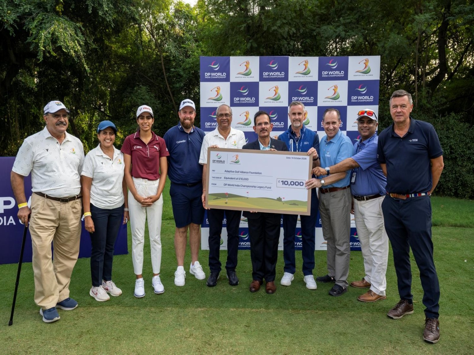 DP World supports golf for specially abled people and AGAF (Photo: DP World India Championship)