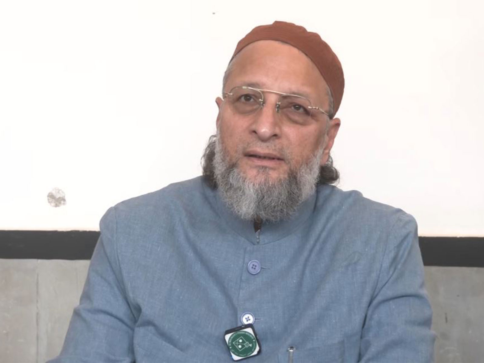 AIMIM chief Asaduddin Owaisi (Photo/ANI)