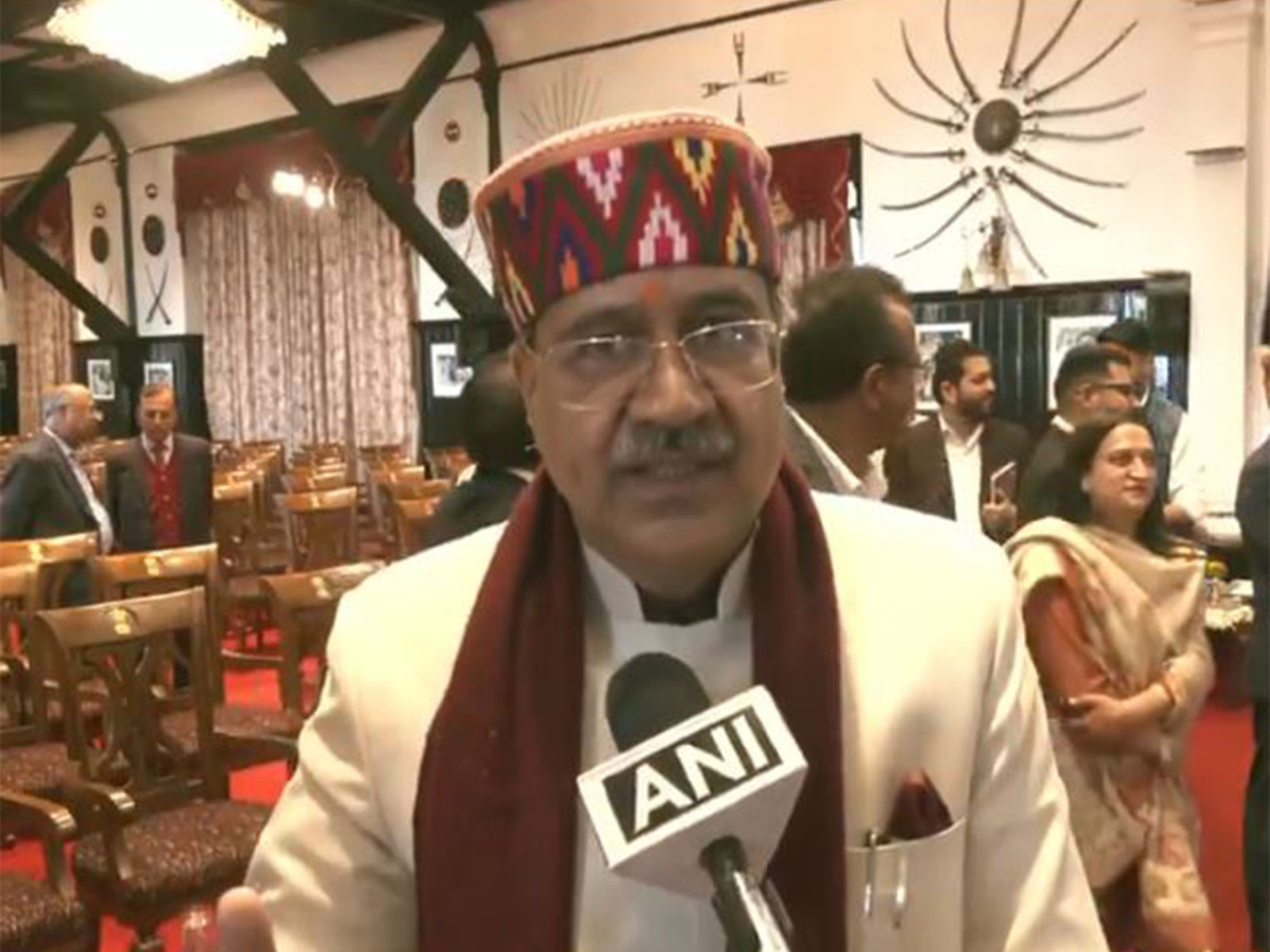 Prof. Sat Prakash Bansal, Vice-Chancellor of Himachal Pradesh Central University (Photo/ANI)
