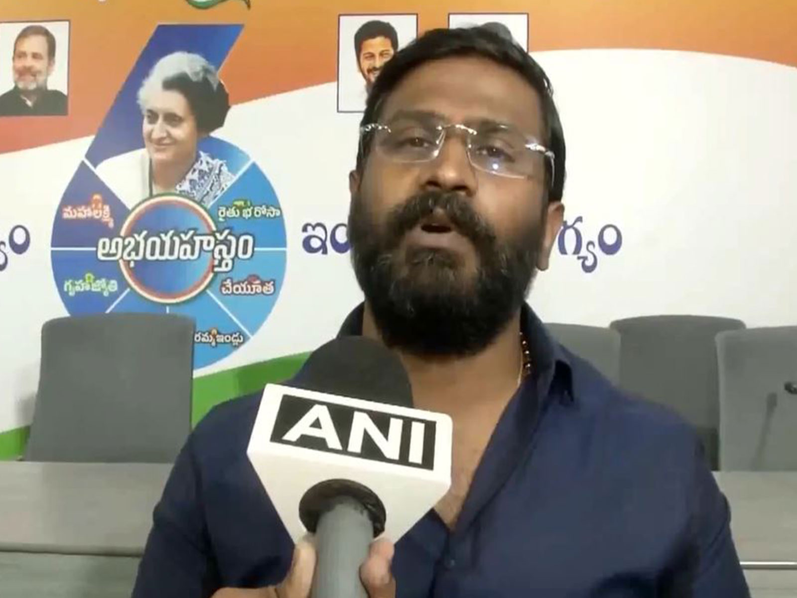 Congress leader Balmoor Venkat (Photo/ANI)