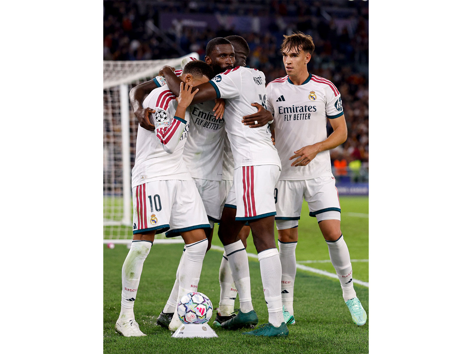 Real Madrid players. (Photo:X/@realmadrid) 