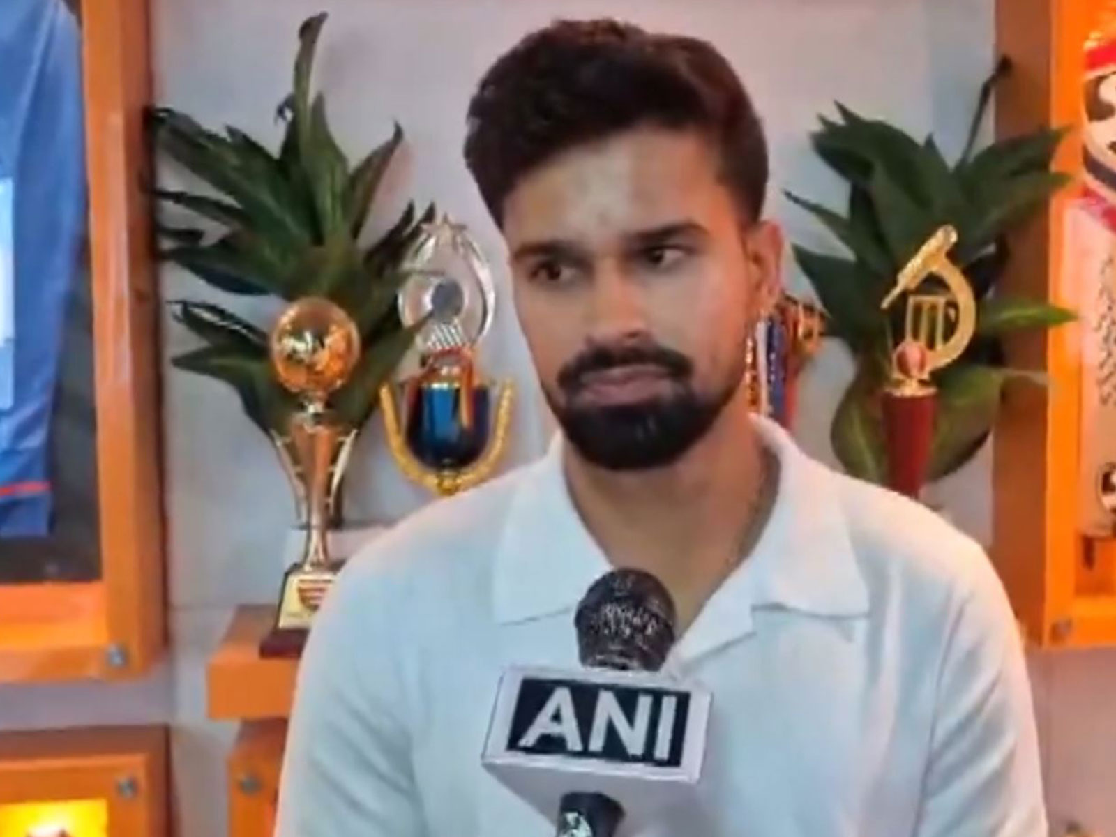 Indian hockey player Abhishek Nain. (Photo/ANI)  