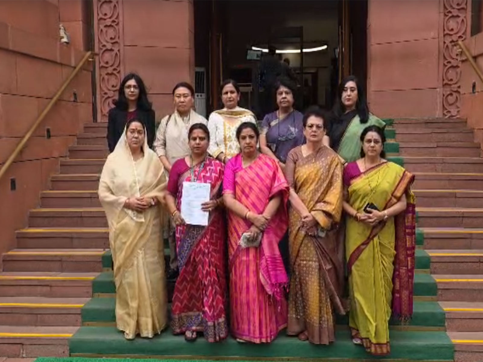 Delegation of Bharatiya Janata Party (BJP) women MPs image (Photo: ANI)