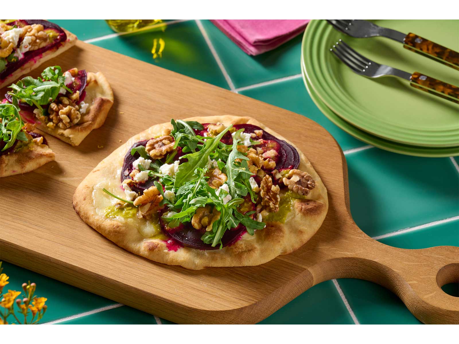 Dressing and Flatbread