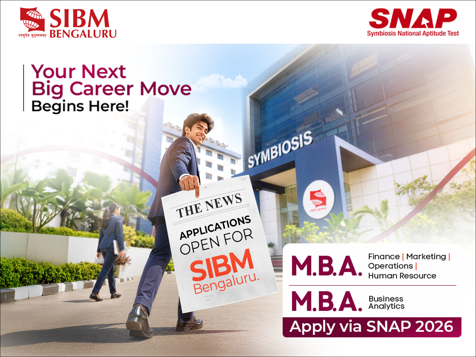 SIBM Bengaluru Opens Applications for 2027–29 M.B.A. and M.B.A. (Business Analytics) via SNAP 2026