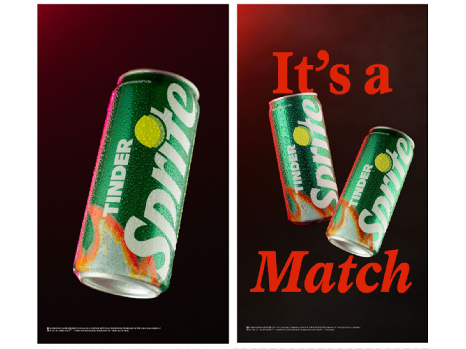 The limited-edition Tinder and Sprite co-branded can brings the collaboration to life, combining Sprite’s signature refreshment with Tinder’s take on spicy relationships and real chemistry.