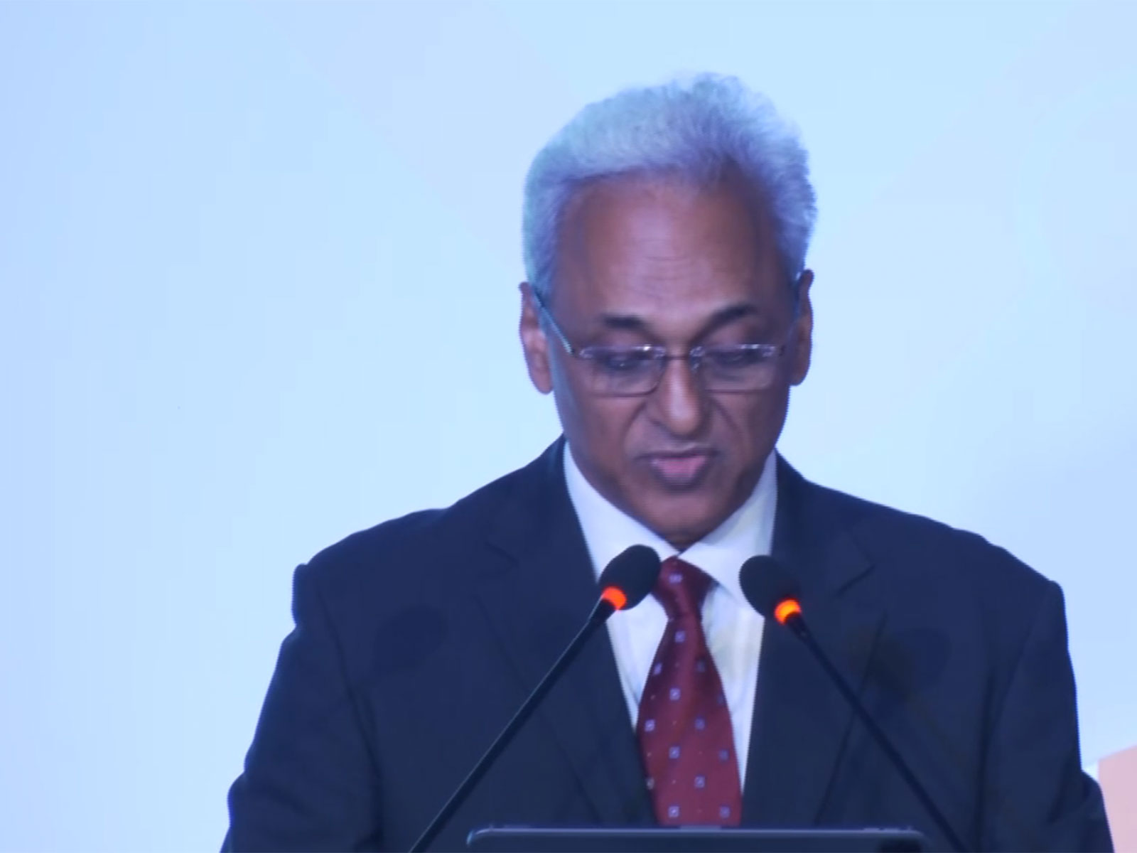 PFRDA Chairman Sivasubramanian Ramann (Photo/ANI)