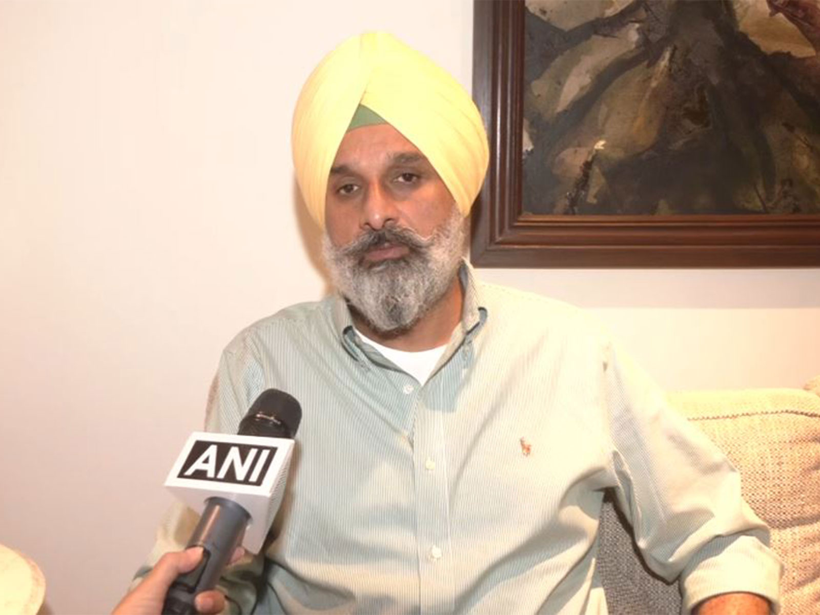 Shiromani Akali Dal (SAD) leader and former Punjab minister Bikramjit Singh Majithia (Photo/ANI)