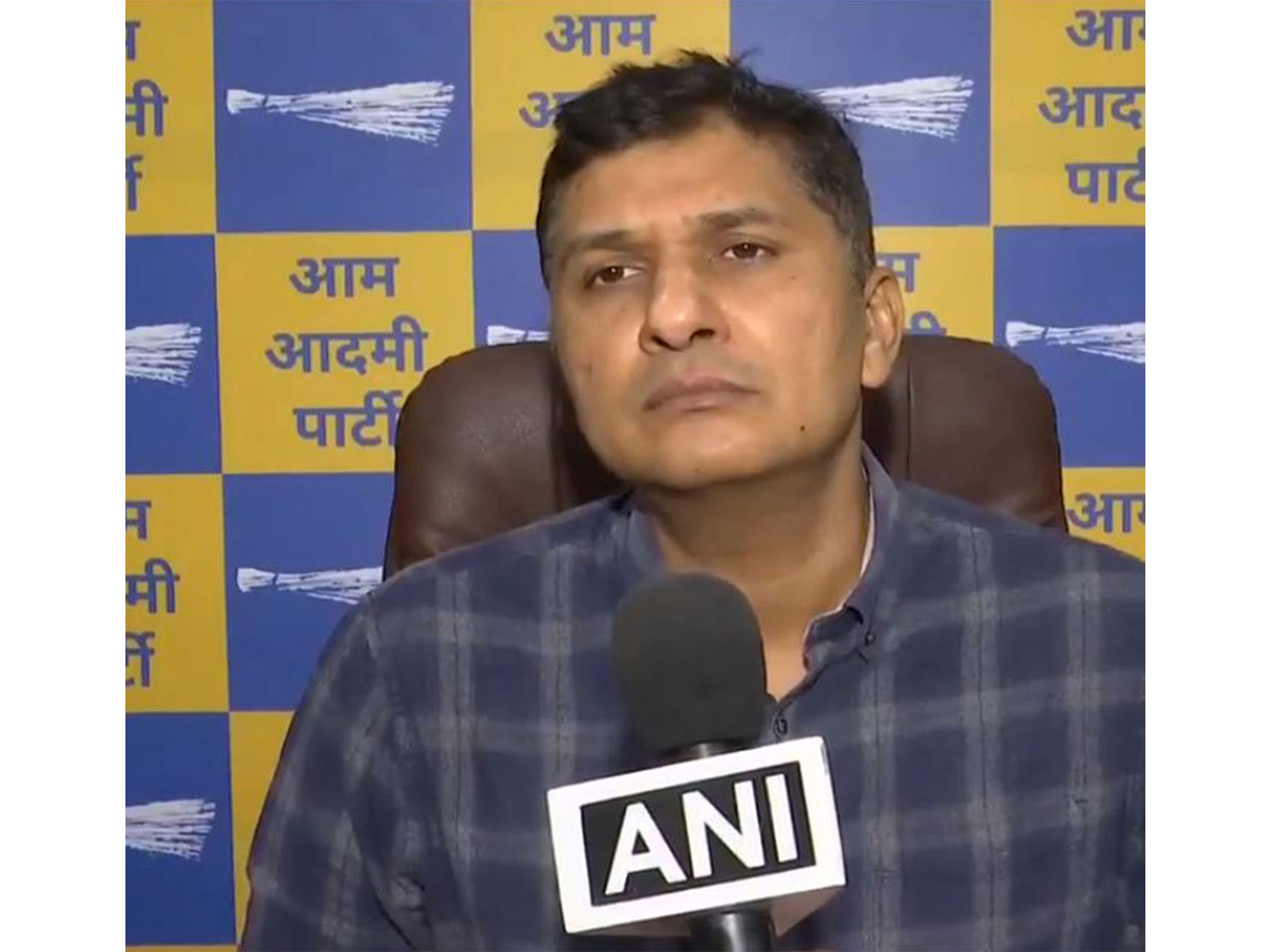 AAP Delhi president Saurabh Bharadwaj (Photo/ANI)